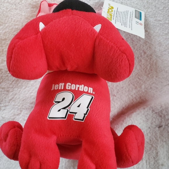 Nascar Jeff Gordon 24 Kelly Toy Plush Bulldog, NWT - Picture 2 of 2